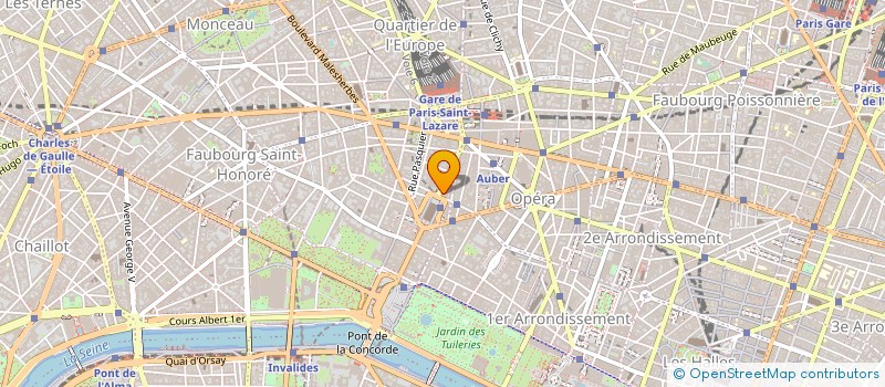 localisation de l'entreprise LES HEURES D OR  PARIS