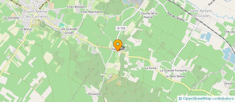 localisation de l'entreprise LES HIRONDELLES à BELLEVIGNE