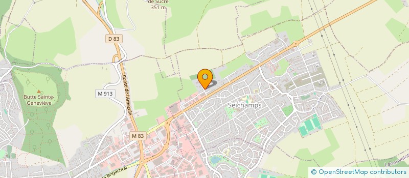 localisation de l'entreprise LES HIRONDELLES à SEICHAMPS