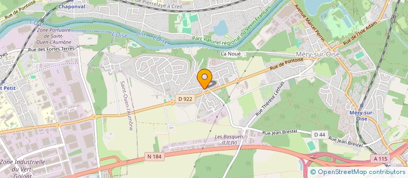 localisation de l'entreprise LES HIRONDELLES  HEDOUVILLE