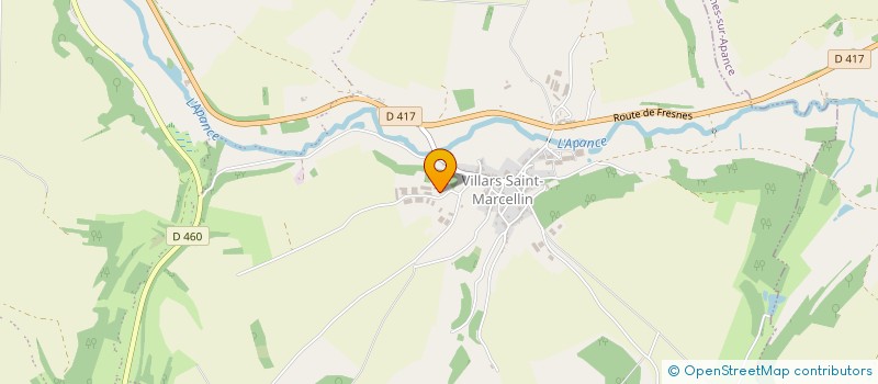 localisation de l'entreprise LES HIRONDELLES à BOURBONNE-LES-BAINS