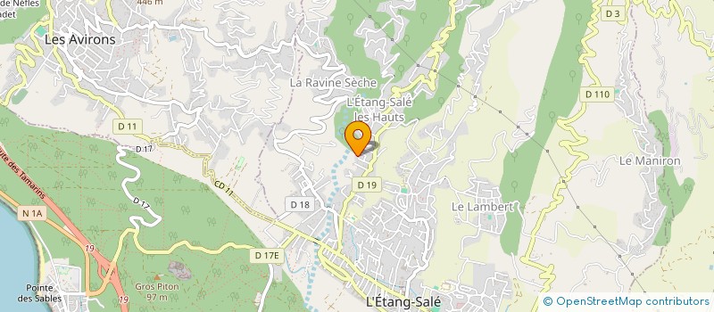 localisation de l'entreprise LES HIRONDELLES à L'ETANG-SALE