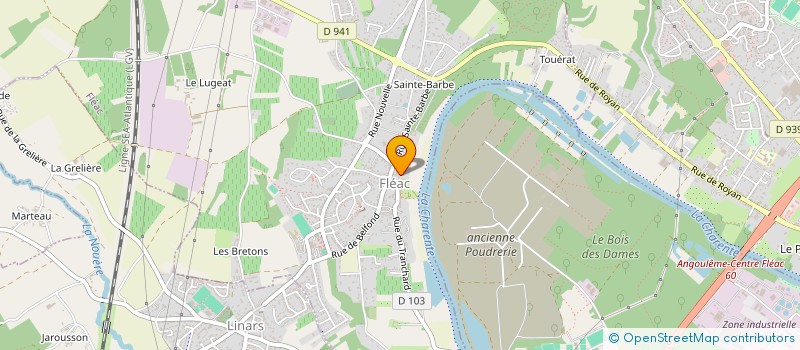 localisation de l'entreprise LES HIRONDELLES MONCLA à FLEAC