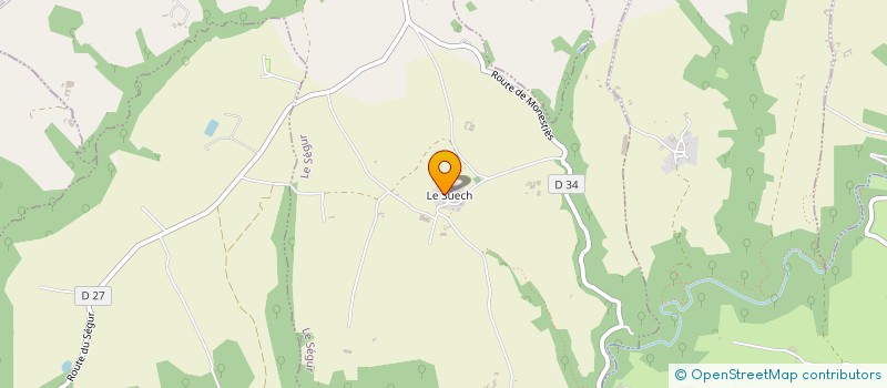 localisation de l'entreprise LES HISTOIRES D'HANNAH  LE SEGUR