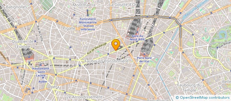 localisation de l'entreprise LES HISTOIRES WEBA  PARIS