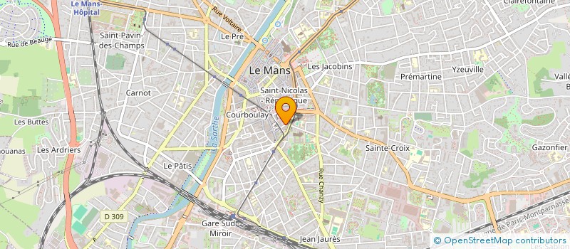 localisation de l'entreprise LES HISTORIENS EN 4L à LE MANS