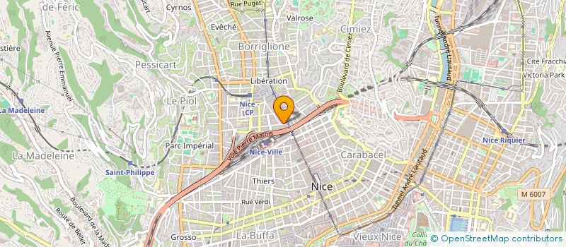 localisation de l'entreprise LES HOIRS RICHTER à NICE