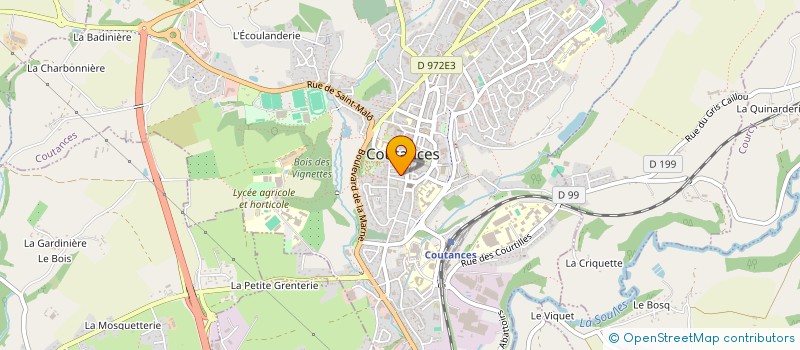 localisation de l'entreprise LES HOMARDS DU MAROC à COUTANCES