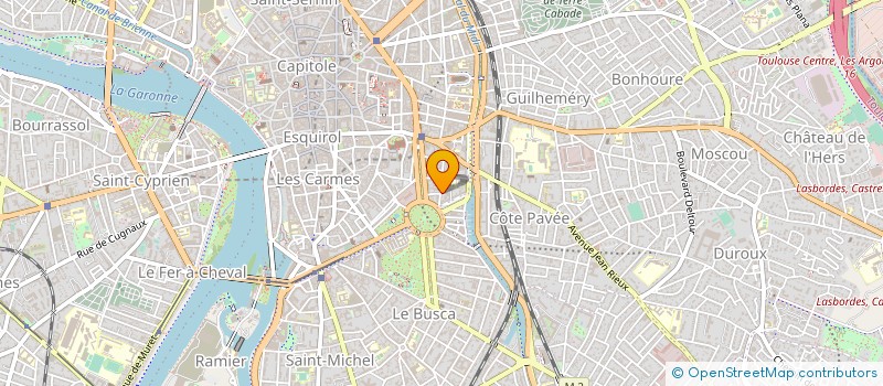 localisation de l'entreprise LES HOMMES CONTINUENT A LIRE...LE MONDE à TOULOUSE