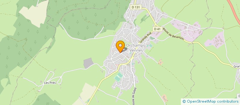 localisation de l'entreprise LES-HOMMES-EN-XL.FR à ORCHAMPS-VENNES