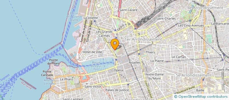 localisation de l'entreprise LES HOMMES QUI PLANTAIENT DES ARBRES à MARSEILLE