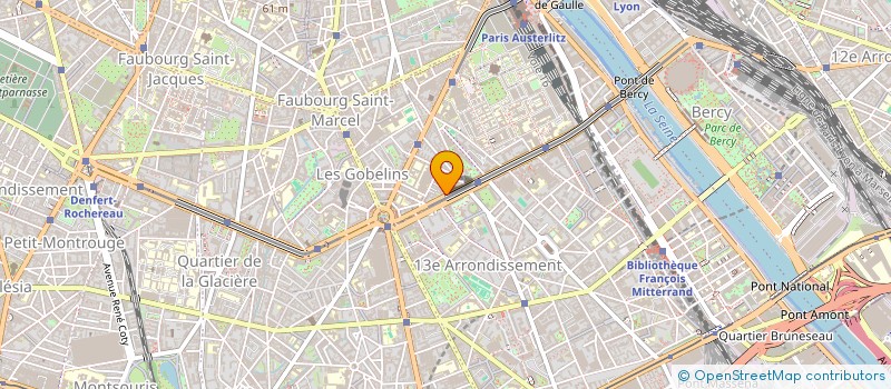 localisation de l'entreprise LES HORIZONS D'HAUSSMANN  PARIS