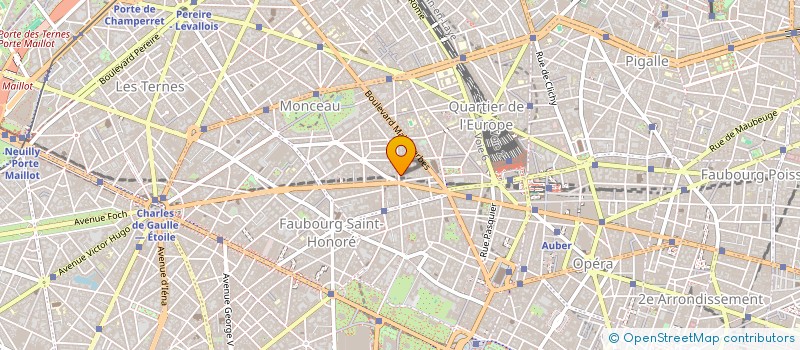 localisation de l'entreprise LES HORTENSIAS  PARIS