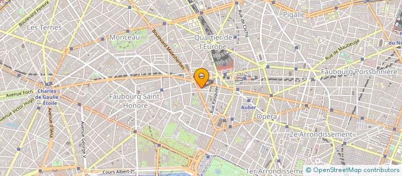 localisation de l'entreprise LES HOTELS CONFIDENTIELS  PARIS