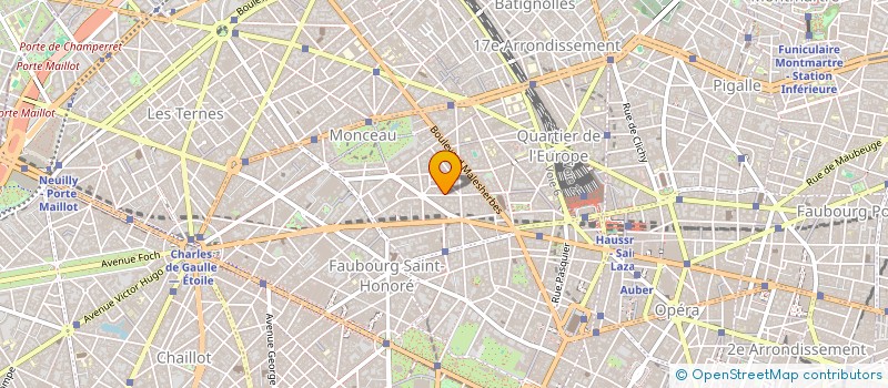 localisation de l'entreprise LES HOTELS DE PARIS à PARIS