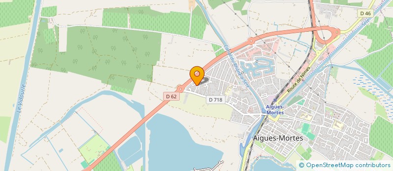 localisation de l'entreprise LES HUIT FILLES  AIGUES-MORTES