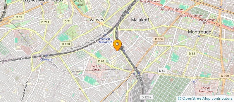 localisation de l'entreprise LES HUMBERNAUTES  MALAKOFF