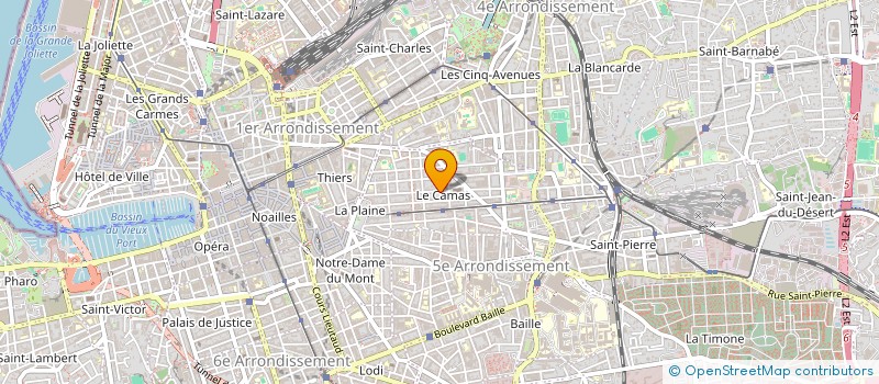 localisation de l'entreprise LES HUSSARDS à MARSEILLE