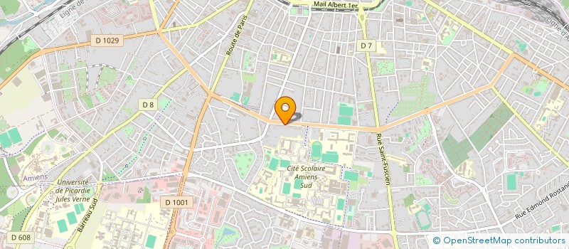 localisation de l'entreprise LES HUYGHE à AMIENS