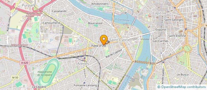 localisation de l'entreprise LES ICAMIENS DU DESERT à TOULOUSE