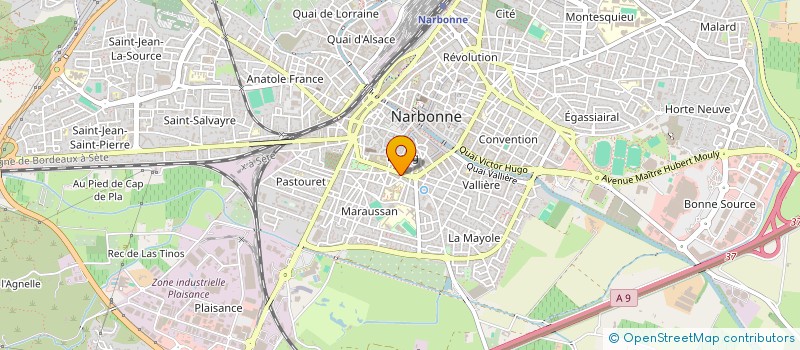 localisation de l'entreprise LES ICE ANGELS D'ICEMIND  NARBONNE