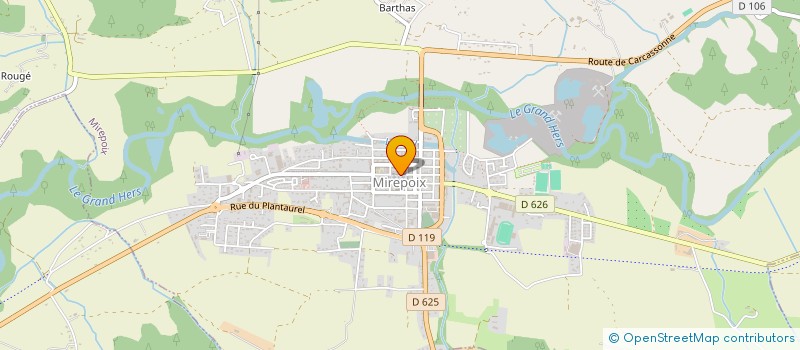 localisation de l'entreprise LES IDEES DE MILIE à MIREPOIX