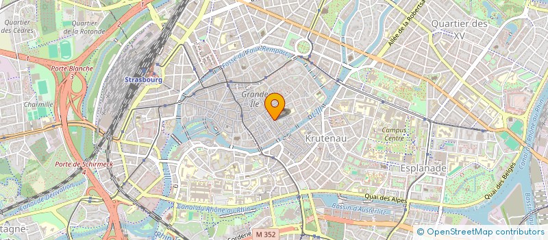 localisation de l'entreprise LES IDEES HAUTES  STRASBOURG