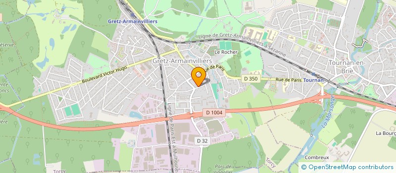 localisation de l'entreprise LES IDEES HAUTES S.A.S.U  GRETZ-ARMAINVILLIERS