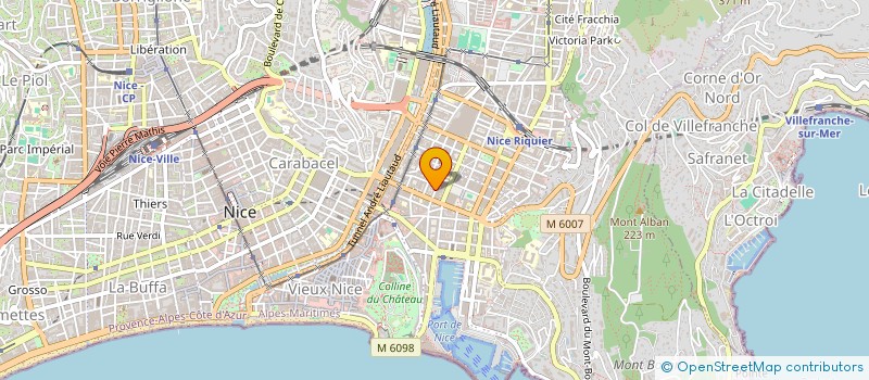 localisation de l'entreprise LES IDENTITAIRES à NICE