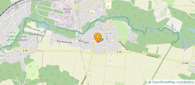 localisation de l'entreprise LES IFS ARTELO  BOURAY-SUR-JUINE