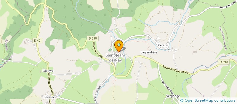 localisation de l'entreprise LES IGAVITS  SAINT-JEAN-DE-NAY