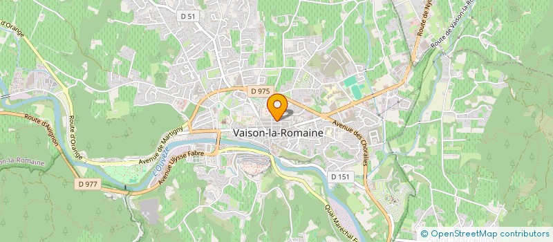 localisation de l'entreprise LES ILES DISTRIBUTION à VAISON-LA-ROMAINE