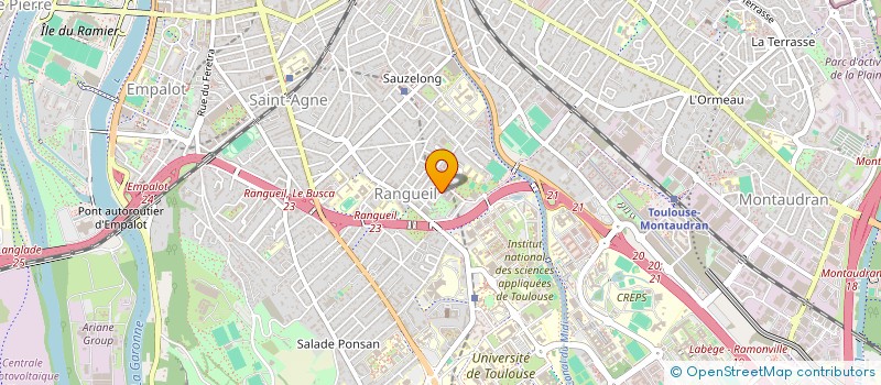 localisation de l'entreprise LES ILLUSTRES INCONNUS à TOULOUSE