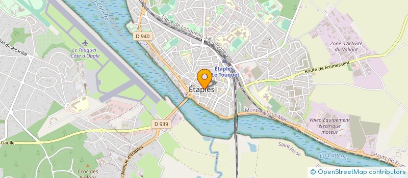 localisation de l'entreprise LES ILOTS DE LANGERHANS à ETAPLES
