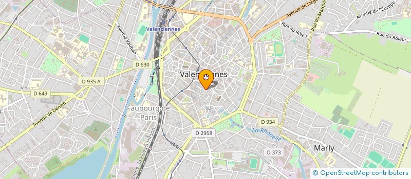 localisation de l'entreprise LES IMAGINAIRES  VALENCIENNES