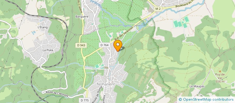 localisation de l'entreprise LES IMMORTELLES  NOHANENT