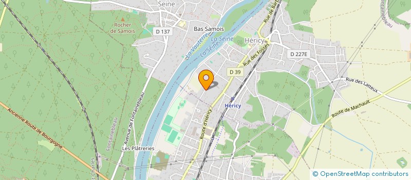 localisation de l'entreprise LES IMPERIALES  HERICY