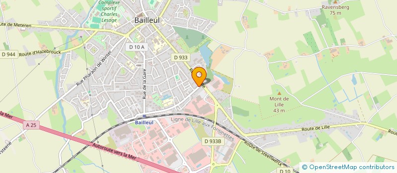 localisation de l'entreprise LES IMPERTURBABLES à BAILLEUL