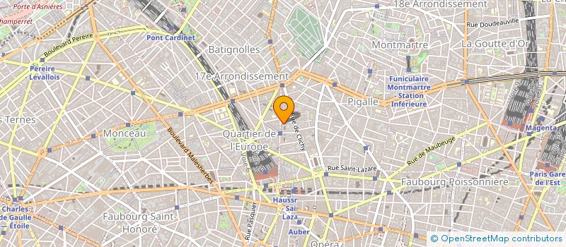 localisation de l'entreprise LES IMPLACABLES  PARIS