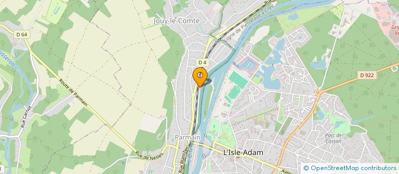 localisation de l'entreprise LES IMPRESSIONNISTES  PARMAIN