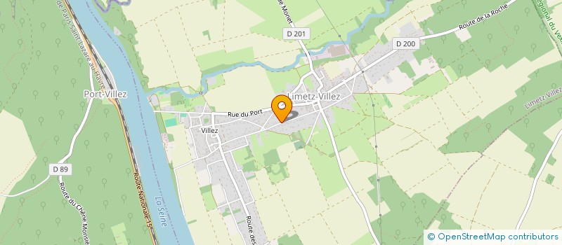 localisation de l'entreprise LES IMPRESSIONS DE LA TOUR  LIMETZ-VILLEZ