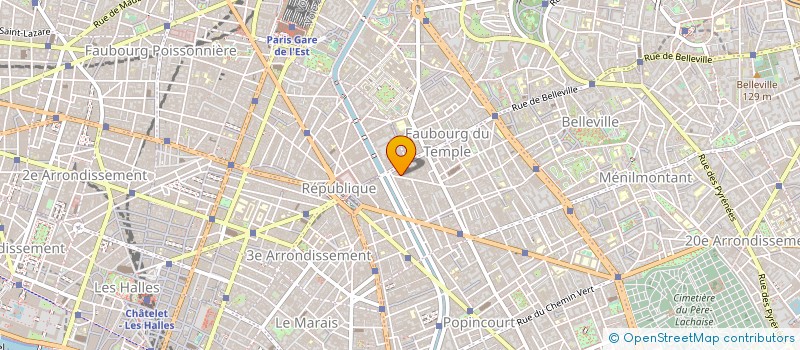 localisation de l'entreprise LES IMPRESSIONS DIDEROT à PARIS