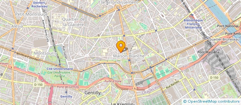localisation de l'entreprise LES IMPRESSIONS DU LOUVRE à PARIS
