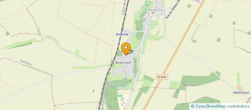 localisation de l'entreprise LES IMPROBABLES  AVRECHY