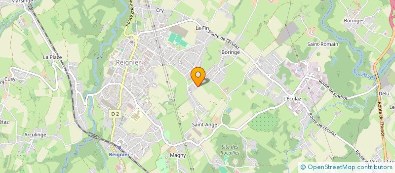 localisation de l'entreprise LES IMPROPULSES à REIGNIER-ESERY