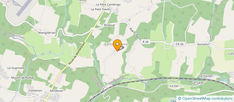 localisation de l'entreprise LES IN TERRA'CTIONS  MONTERBLANC