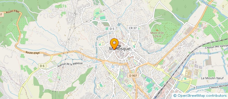 localisation de l'entreprise LES INCONTOURNABLES  MANOSQUE