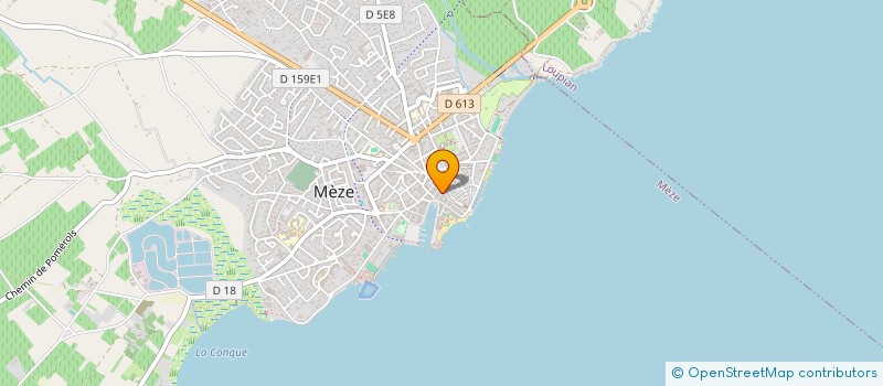 localisation de l'entreprise LES INCORRIGIBLES OPTIMISTES à MEZE