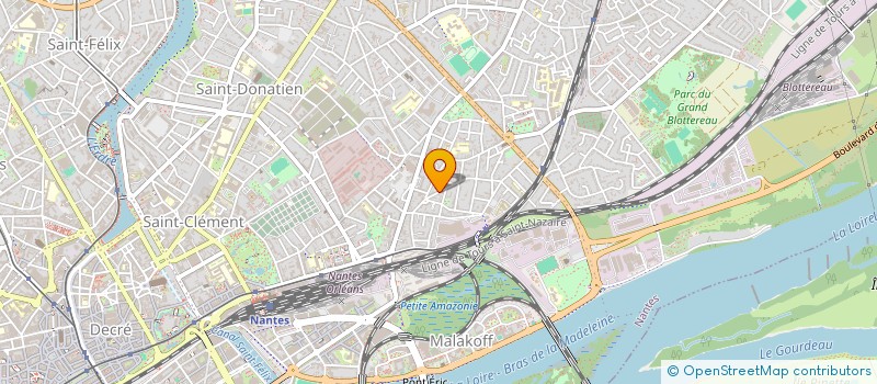 localisation de l'entreprise LES INCREVABLES EN SELLE à NANTES