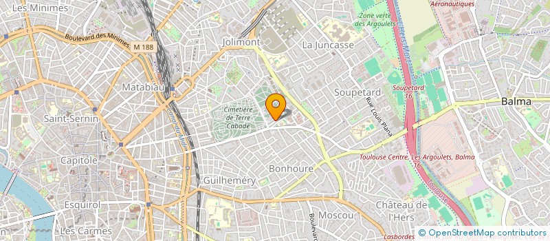 localisation de l'entreprise LES INCULTES à TOULOUSE